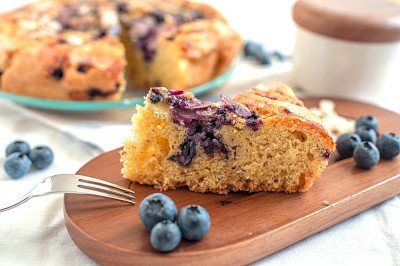 Blueberry Honey Coffee Cake