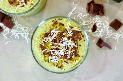 Vanilla Matcha Chia Pudding