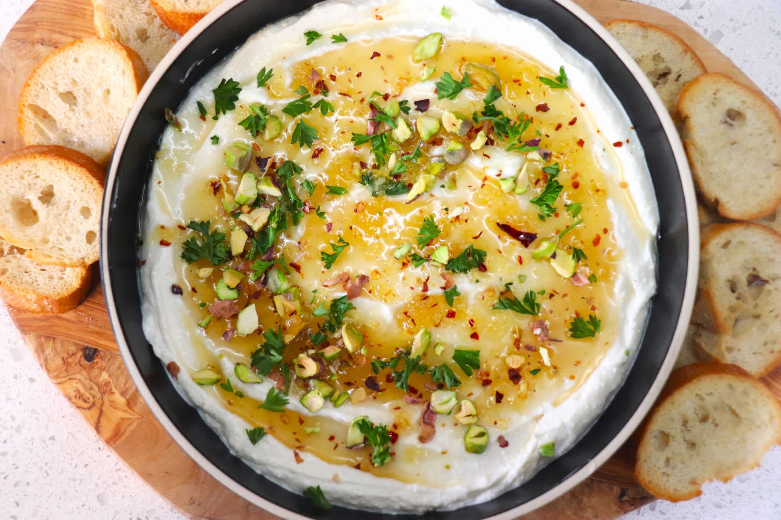 Featured image for “Honey Garlic Whipped Feta”