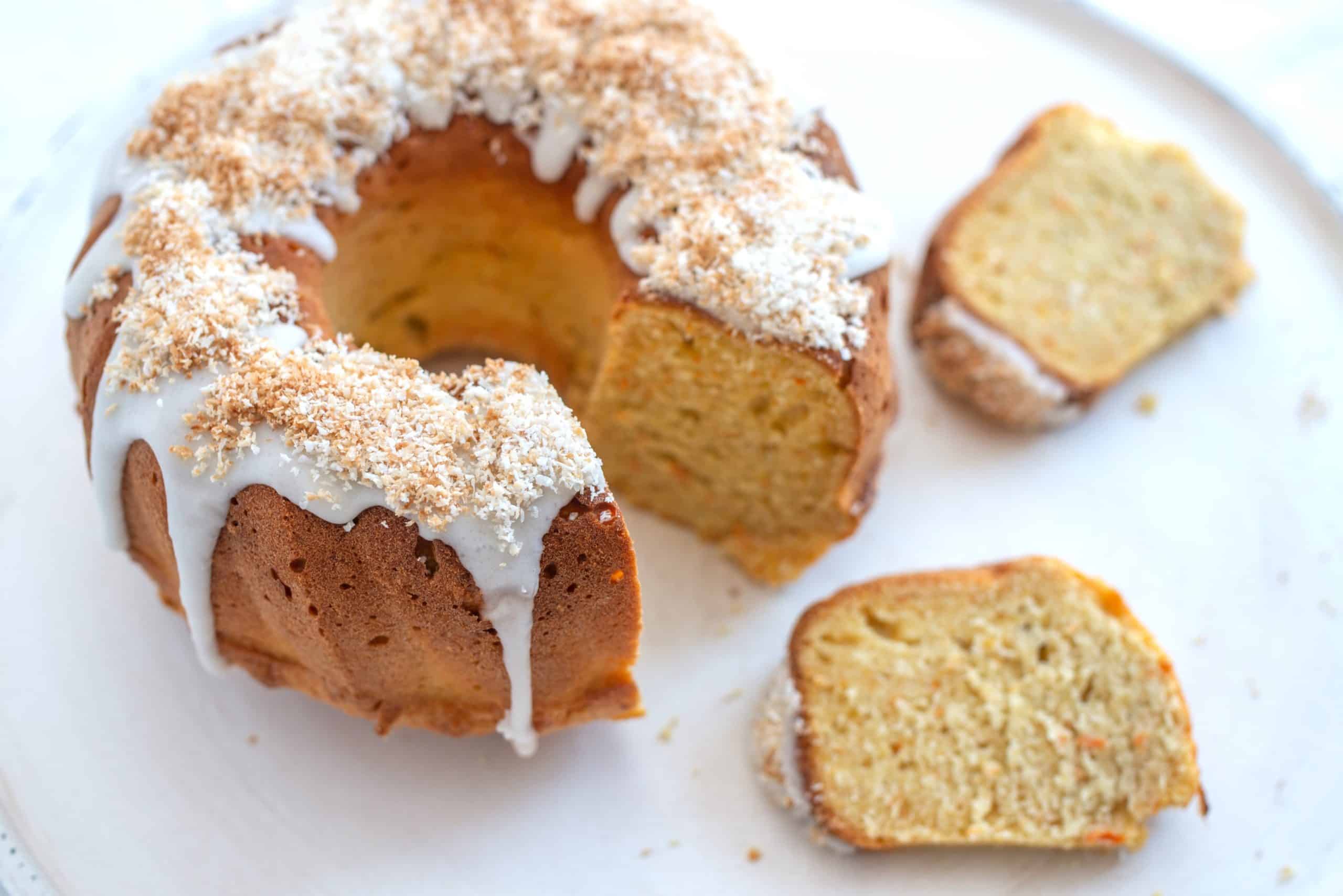 Featured image for “Coconut Honey Rum Cake”