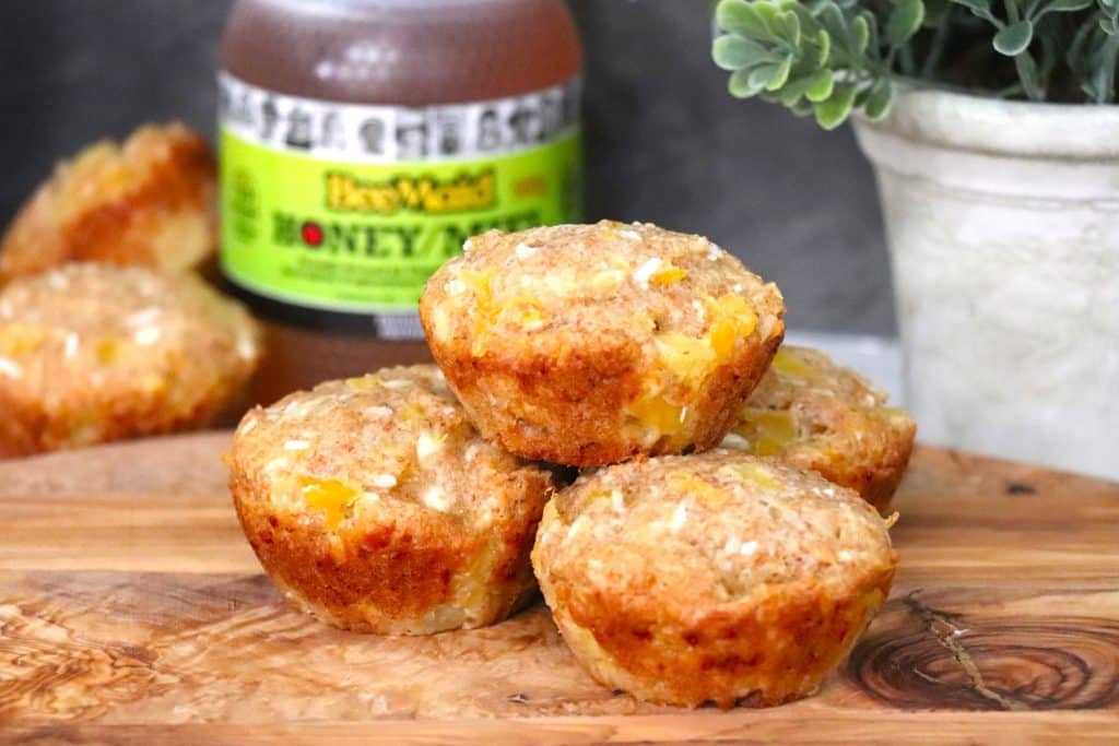 Piña Colada Protein Muffins - BeeMaid