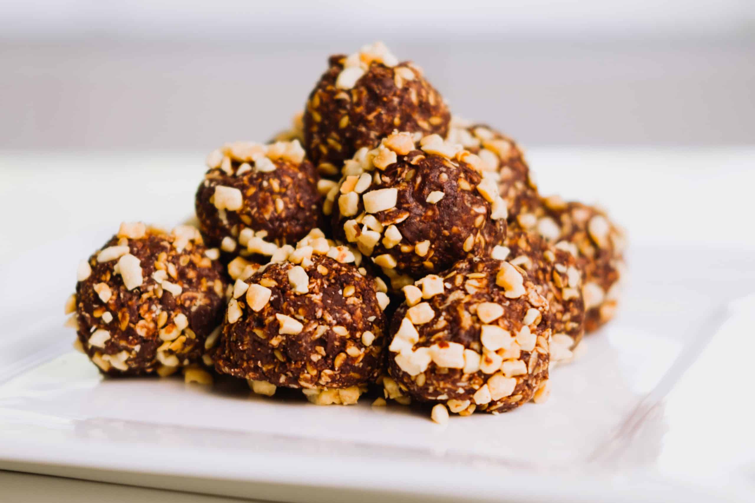 Featured image for “Honey Peanut Protein Bites”