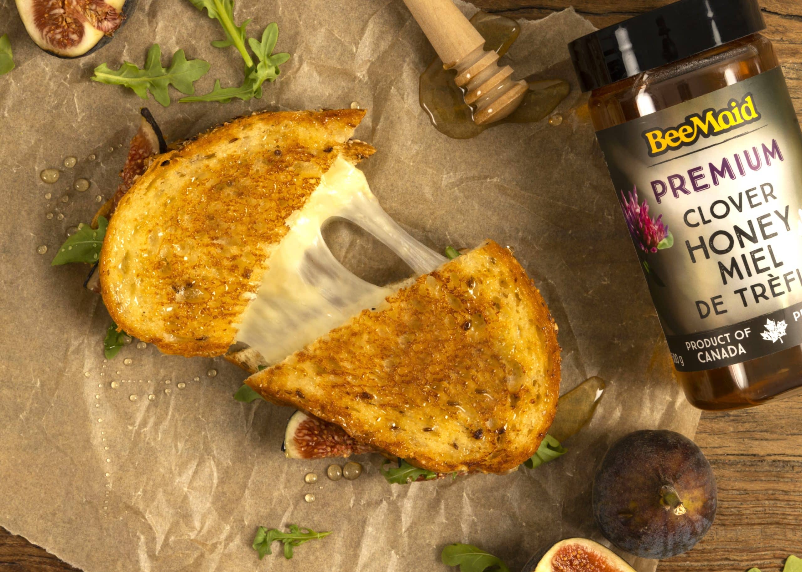 Featured image for “Clover Honey & Fig Grilled Cheese”