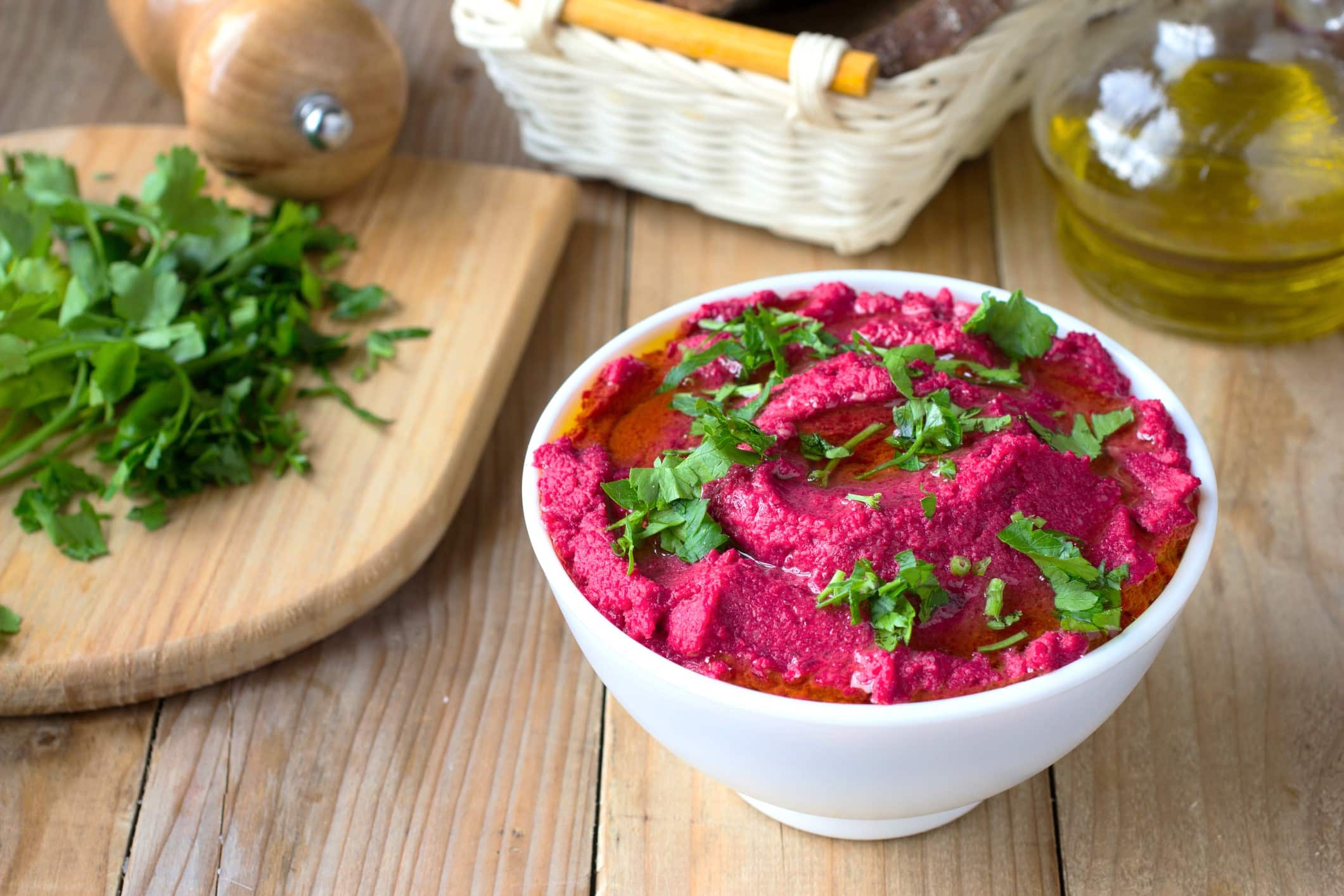 Featured image for “Beet Hummus”