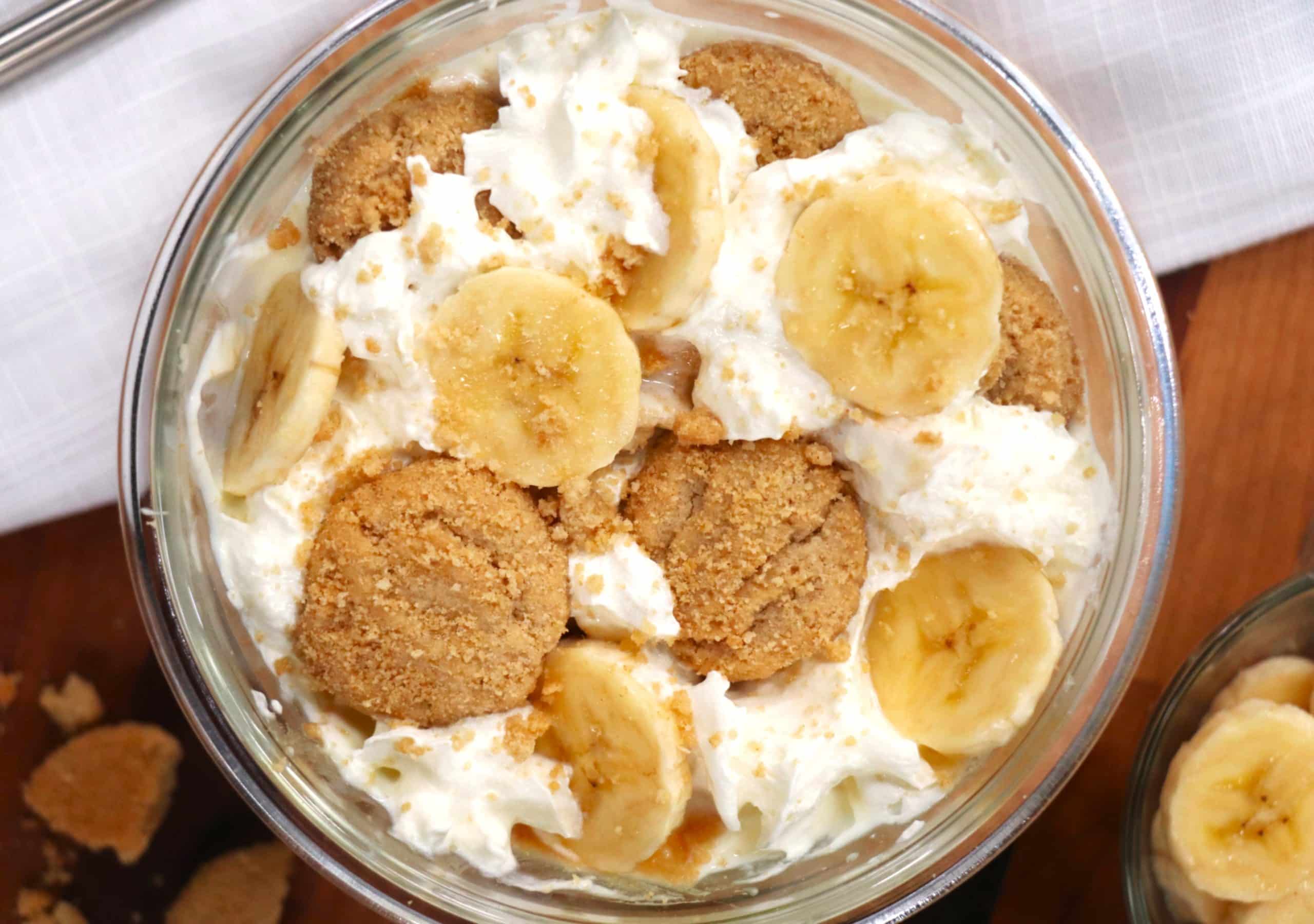 Featured image for “High Protein Honey Banana Pudding”