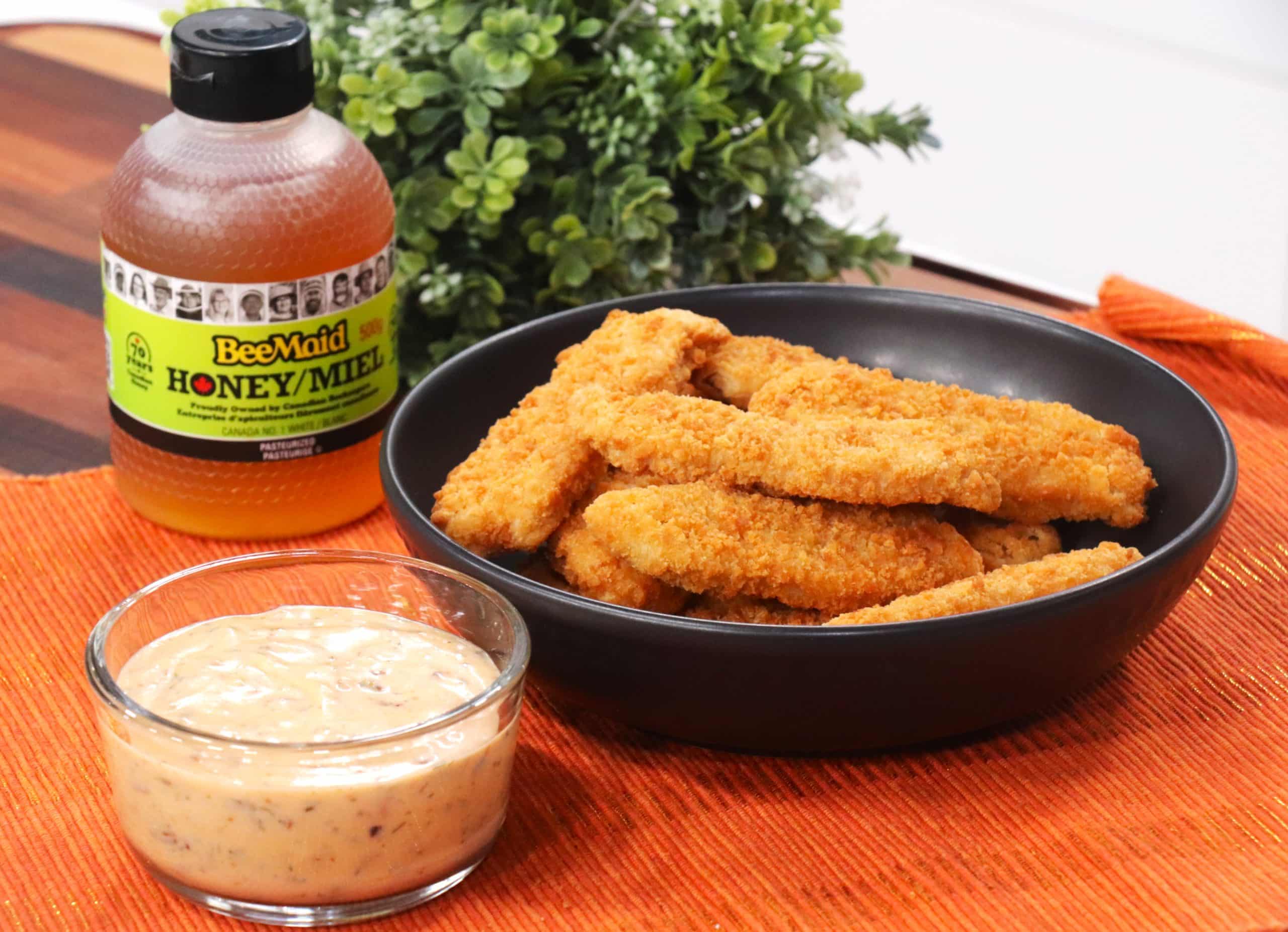 Featured image for “Hot Honey Ranch Sauce”