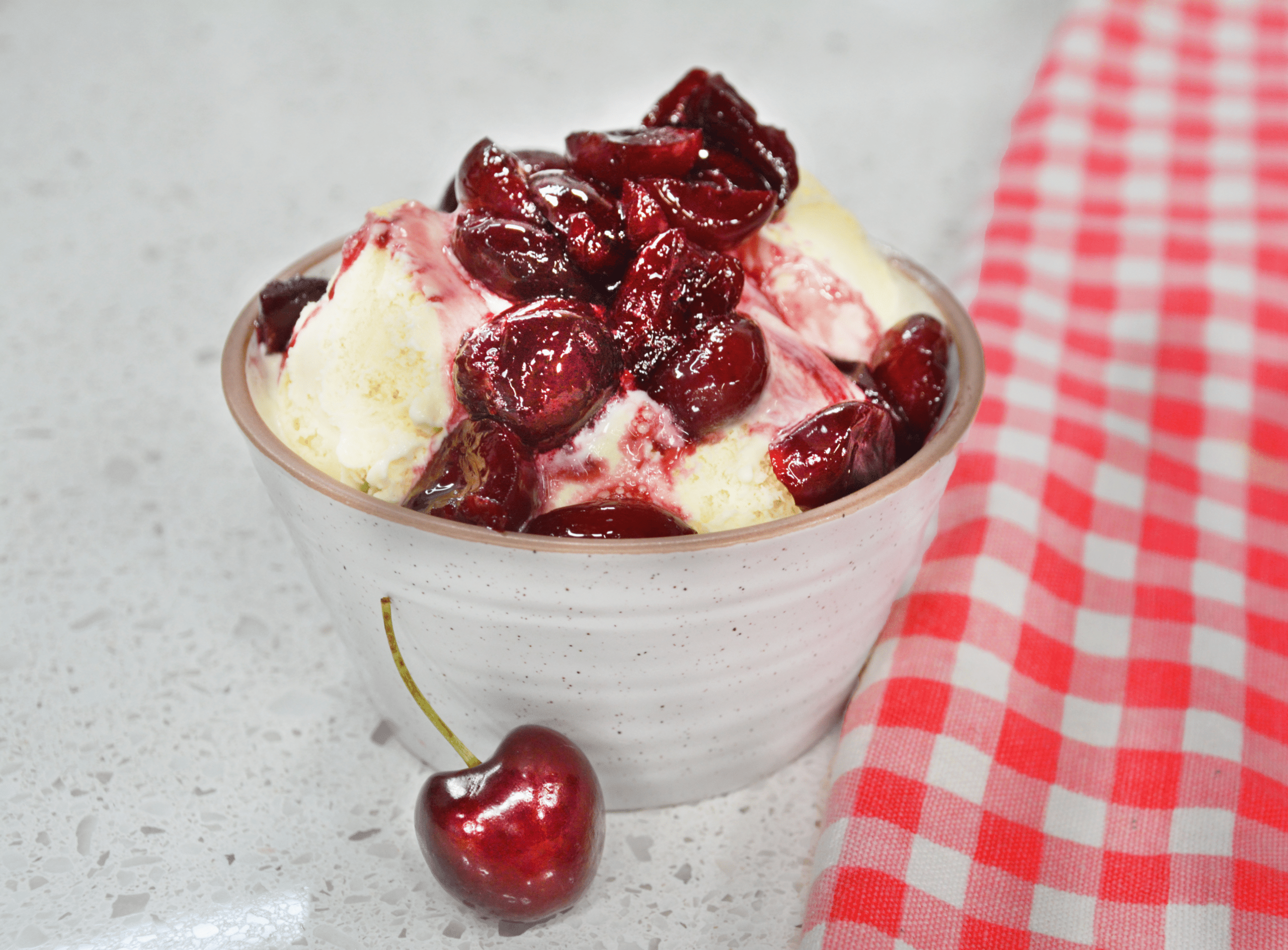 Featured image for “Homemade Honey Cherry Compote”