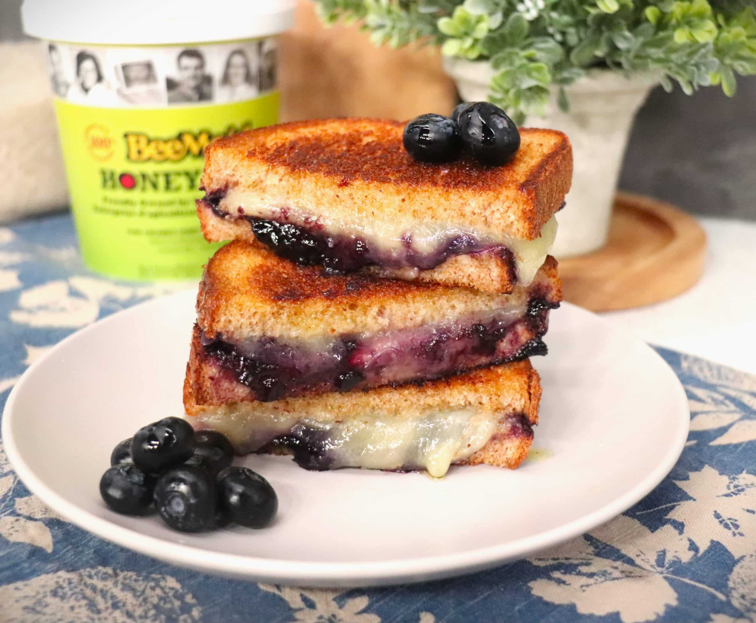 Featured image for “Blueberry Balsamic Grilled Cheese”